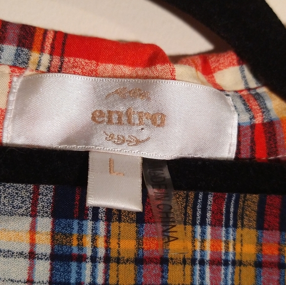 Entro button down shirt with sequins - Picture 3 of 11